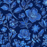 Takoy PUL pelenka panel sötét virágok 57