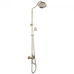 Mixxus PREMIUM VINTAGE BRONZE 009-J baterie baie cu coloana de dus din alama (etf-9827)