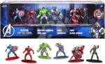 Jada Toys Figurine de colecție Avengers Marvel Nano Pack Jada din metal set de 6 tipuri 4 cm înălțime (JA3224001) Figurina