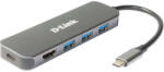 LINK Hub USB D-Link DUB-2333 5-in-1 USB-C Hub with HDMI/Power Delivery (dub-2333)