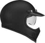 NOX Rout Seventy II Negru Mat Cască Moto On-Off ECE 22.06 1400gr cu Sunvisor NOX000KRA04 (NOX000KRA04)