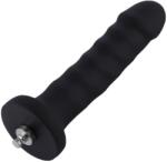 HISMITH HSA03 Silicone Dildo KlicLok 18cm Black Dildo
