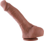 HISMITH HSA88 Ultra Realistic Dual-Density Silicone Dildo KlicLok 30cm Brown Dildo