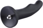 HISMITH HSA54 P-Spot Silicone Anal Dildo KlicLok 18cm Black Dildo