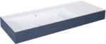 Elita Level mosdótál 120.5x45.5 cm négyszögletes klasszikus fehér-kék matt RE041461236210 (RE041461236210)