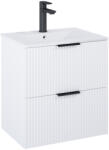 Roca Reef szekrény 60x45x63.5 cm mosdókagyló alá akasztható fehér A857954529 (A857954529)