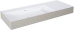 Elita Level mosdótál 120.5x45.5 cm négyszögletes fehér matt RE041461236190 (RE041461236190)