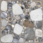 BIEN Gresie portelanata tip piatra, Loreto Dark Mat REC 1, 60x60 cm, gri, finisaj mat, 1.81mp cut (8697497161110)