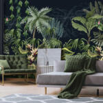 Wallvision Zöld trópusi dzsungel mintás fotótapéta 368x254cm