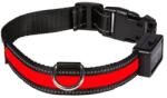 NUM'AXES EYENIMAL zgardă luminoasă USB, roşu S