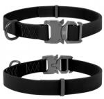 COLLAR Guler impermeabil WAU DOG - negru 35-58 cm / 25 mm