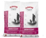 ARION ARION Original Skin & Coat Adult Lazac és rizs nagytestű fajtáknak 2x12kg