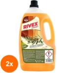 Rivex Set 2 x Solutie Pardoseala Parchet Rivex 4 l (ROC-2xMAG0000196)