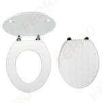 FERRO fehér wc ülőke, duroplaszt WC/PROVENCE (WC-PROVENCE)