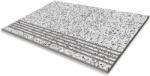 Cesarom Treapta portelanata gresie, tip piatra, Granito 6806-0038, 60 x 30 cm, gri, finisaj mat (5945005084356)