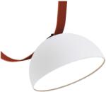 V-TAC 20W félgömb lámpa szövetszalag rendszerhez, meleg fehér, homokfújt fehér ház - SKU 23110 (23110)