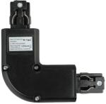 V-TAC L alakú tracklight sín csatlakozó, fekete - SKU 3528 (3528)
