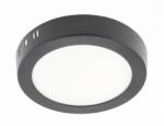 GTV LD-ORN13W-CBP-10 LED lámpatest ORIS PLUS, mélysugárzó, 13W, fekete, 3000K, 1020lm, AC220-240V, felületre szerelhető, IP20, 120° (LD-ORN13W-CBP-10)