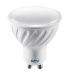 GTV LD-PC7510-40 LED izzó, A-G, SMD 2835, 4000K, GU10, 7, 0W, AC180-250V, 50-60Hz, 120°, 550lm, 61mA (LD-PC7510-40)