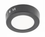 GTV LD-ORN07W-NBP-10 LED lámpatest ORIS PLUS, mélysugárzó, 7W, fekete, 4000K, 560lm, AC220-240V, felületre szerelhető, IP20, 120° (LD-ORN07W-NBP-10)