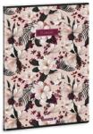 Ars Una Füzet vonalas ARS UNA A/4 40 lapos Extra kapcsos Flowery Pink (53113757) - fotoland