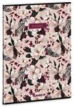 Ars Una Füzet kockás ARS UNA A/4 40 lapos Extra kapcsos Flowery Pink (53123756) - fotoland
