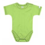 Kynga kivizöld rövid ujjú gyerek body 116