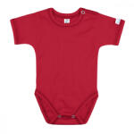 Kynga piros rövid ujjú baba body 62