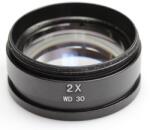 KERN OZB-A4643 2 x kiegészítő mikroszkóp objektív lencse az OZL 46 családhoz (OZB-A4643)