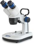 KERN OSE 421 sztereó mikroszkóp 20x/40x nagyítás, állítható fényerejű 1 W-os LED alsó és 1W-os felső megvilágítás, binokuláris (OSE 421)