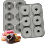  Szilikon forma - 6 részes fánk forma