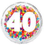 Unique Szám, Számos fólia lufi 18" 45cm - 40-es lufi (LUFI639625)