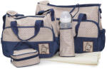 Cangaro Stella pelenkázótáska szett - Sötétkék