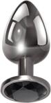 Guilty Toys Butt Plug Dark Anal Plug Medium, Metal, Black
