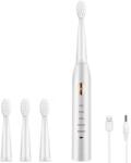 CCO - CRM diversity Periuta Electrica pentru Dinti, IPX7, 34.000 Vibratii Min, 5 Programe 4 Capete - Incarcare USB (275)