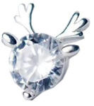 EVNC Cercei cu cristale swarovski, EVNC, Model - Ren (C958)