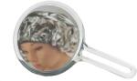 Sibel Hand Mirror 14, 7 cm transparent