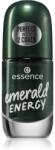 essence Gel Nail Colour körömlakk árnyalat 73 emerald Energy 8 ml