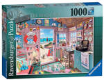 Ravensburger Puzzle 1000 db - Tengerparti házikó (12000032)