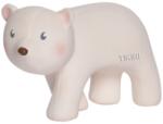 Tikiri Arctic jucărie pentru dentiție cu zornăitoare Polar Bear 1 buc