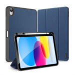 Dux Ducis Domo Ipad 10 10.9 2022 Tablet Tok (apple Pencil Tartós) Sötétkék