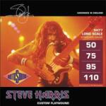 Rotosound SH77 Basszusgitár húrkészlet, Monel, köszörült, Steve Harris, 50-110 (SH77)