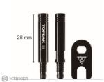 Topeak szelep hosszabbító adapter SZELEP EXTENDER 28mm (2 db)