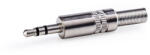 Nedis 3.5" Jack audio szerelhető csatlakozó fém (CAVC22900ME) (CAVC22900ME)