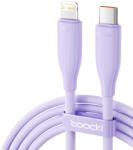 Toocki USB C - Lightning PD 27W kábel 1m lila (TXCTL-RL05M) (TXCTL-RL05M)