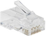 BLM RJ45 UTP Cat6 csatlakozó dugó tömör kábelhez, 1db (BK-19)