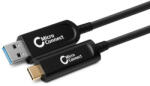 MicroConnect Prémium USB C Gen 2 - USB 3.2 10Gbit/s optikai kábel 20m (USB3.2CA20OP) (USB3.2CA20OP)
