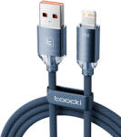Toocki iPhone Lightning 2.4A 12W kábel 1m kék (TXCL-SJ03) (TXCL-SJ03)