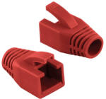 BLM UTP RJ45 Cat6 Feszültségmentesítő Törésgátló, piros 1db (BK-24)