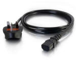 MicroConnect Type G UK hálózati PC tápkábel, 2m (PE090420) (PE090420)